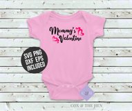 Mommy&#039;s Valentine SVG - Valentines Day Svg Product Image 4