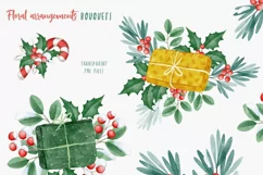 Woof Christmas Watercolor Product Image 10