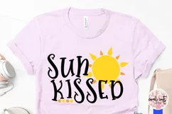 Sun kissed - Summer SVG EPS DXF PNG Cut File Product Image 3