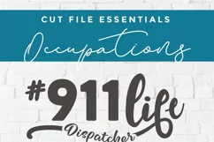 911 Dispatcher life svg - a 911 dispatcher svg for crafters Product Image 6