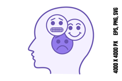 Colored Emotional Icon Product Image 1