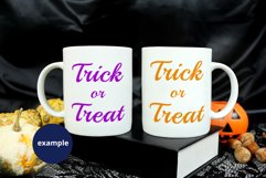 Halloween 2 white mugs mockup, Two coffee mugs mockup PSD Product Image 3