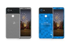 Google Pixel 3A Vinyl Skin Design Mockup 2019 Product Image 3