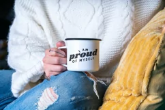 I Am Proud of Myself | Self Affirmation SVG Cut File Product Image 3