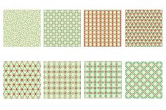 Red and Teal Retro Meets Modern Digital Paper Product Image 4