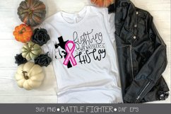 Cancer awareness ribbon|Breast Cancer|Pink Svg Product Image 1