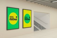 Subway Two Signage Mockup Product Image 1