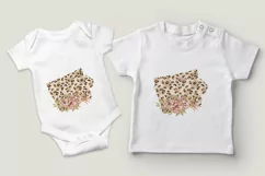 Iowa state png files for sublimation. Leopard print png Product Image 6
