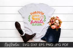 Pumpkin Spice Is My Favorite Season PNG Sublimation Turkey Product Image 5
