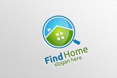 Real estate Logo with Abstract Property and Home shape 8 Product Image 1