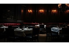 cozy dark restaurant background Product Image 1