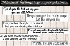 More Sarcasm Sign SVG Bundle Product Image 1