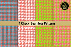 Houndstooth Seamless Pattern Set Product Image 1