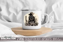 Wild Soul Sublimation Design | Png | Desert | Cactus Png Product Image 3