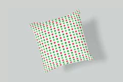 Christmas Digital Paper 16 Red and Green Papers Product Image 3
