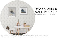 Two Frames and Wall Mockup Set Product Image 1