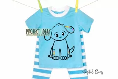 Dog / Puppy design. SVG / EPS / DXF / PNG files Product Image 4
