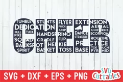 Cheer svg | Cheer Word Art svg Cut File | Shirt Design Product Image 3