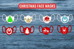 Christmas COVID Clipart Set- Quarantine Chrismtas-Pandemic Product Image 2