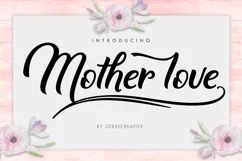 Mother love - Free Font of The Week Product Image 1