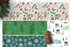 Winter Village Seamless Patterns Product Image 4