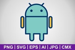 Vector Android Icon Product Image 1