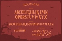 Web Font Jack Reacher Product Image 2