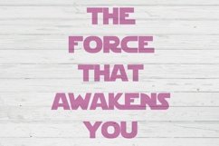 The force that awakens you clipart cut files svg dxf ai png Product Image 1