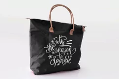 Tis the season to Sparkle SVG DXF EPS PNG Product Image 3