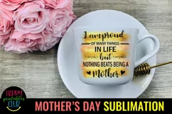 Being a Mom Mothers Day Sublimation I Mama Sublimation Product Image 2