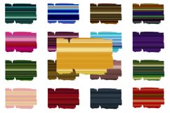 51 Striped Sublimation Shapes Product Image 3