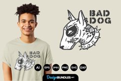 Bad Dog for T-Shirt Design Product Image 1