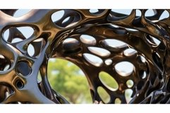 contemporary modern shapes background Product Image 1