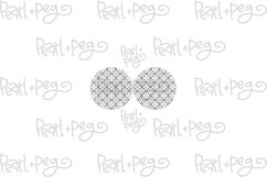 Southwestern BOHO Rounds Laser Engraved Earring Download Product Image 4