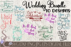 Wedding SVG Bundle 10 Designs Product Image 1