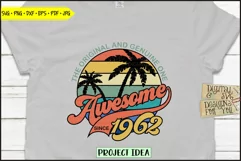 1962 Vintage Birthday | Vintage Birthday | Retro birthday Product Image 3