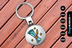 Esoteric Element Keychain Product Image 1