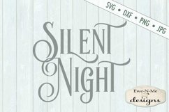 Silent Night SVG DXF Files Product Image 2