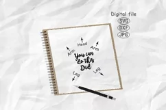 You Can Do This Dad Svg, Baby Svg, Newborn Svg, New Dad Svg Product Image 1