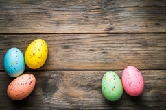 easter color wooden planks background Product Image 1