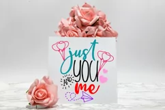 Cute Valentine's Day Overlays I Valentine Word Art Graphics Product Image 3