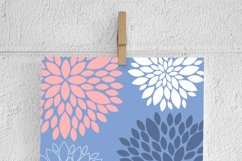 Floral Digital Paper, Floral Pattern Product Image 3