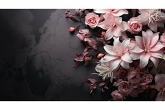 intricate pink and black background Product Image 1