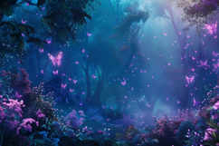 Fantasy Dreamy Forest Background Wallpaper Product Image 1
