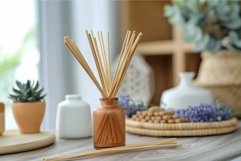 Aromatic reed diffuser bringing pleasant fragrance into mode Product Image 1