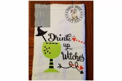 Drink up Witches - Halloween, arrow ,drinking - SVG Cut file Product Image 2