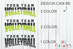 Volleyball SVG | Volleyball Template 0038 | Shirt Design Product Image 3