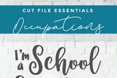 School secretary svg - a secretary svg file for crafters Product Image 6