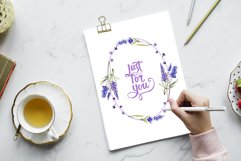 Lavender Watercolor png Product Image 4