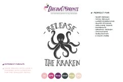 Octopus SVG | Release the Kraken SVG Cut Files Product Image 2